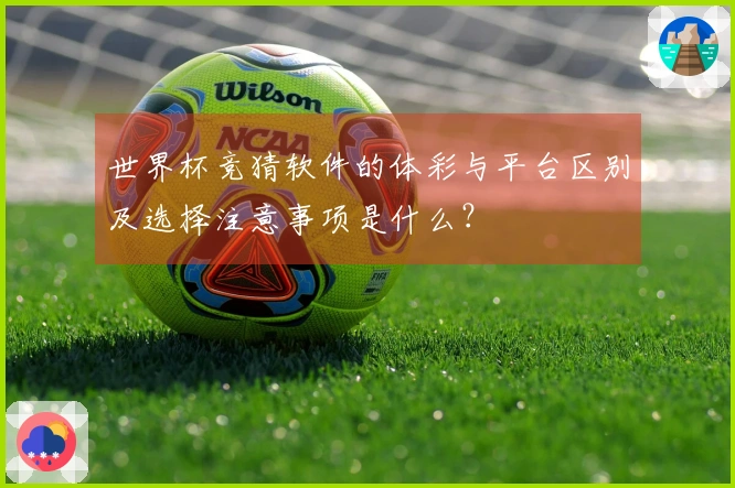世界杯竞猜软件的体彩与平台区别及选择注意事项是什么？
